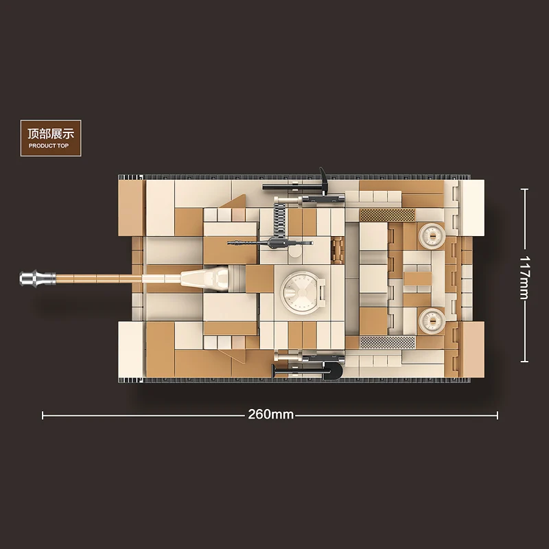 WW2 Military Germany Tank Model Building Blocks compatible Legoed Military Tank Army Soldiers Figures Weapons Bricks Blocks toy