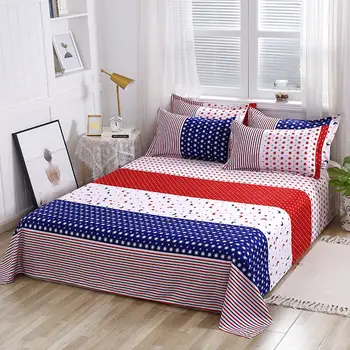 

Fashion Bed Sheet Textile Bedding Household Bedspread Health Dust Cover ( No Pillowcase ) Master Guest Bedroom Dorm Room F0126