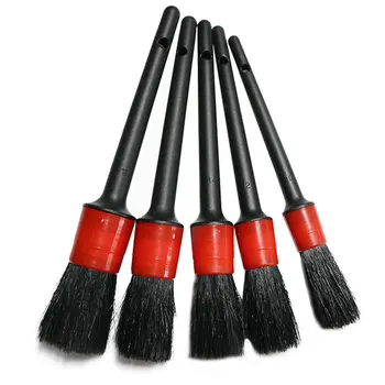 

5pcs Vehicle Brush Washing Car Tire Rim Cleaning Handle Brush Tool for Car Truck Motorcycle Bicycle Auto Car Brush Tool