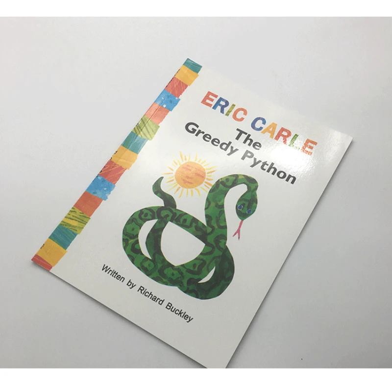 Eric Carle The Green Python Learning English Language Books for Kids ...