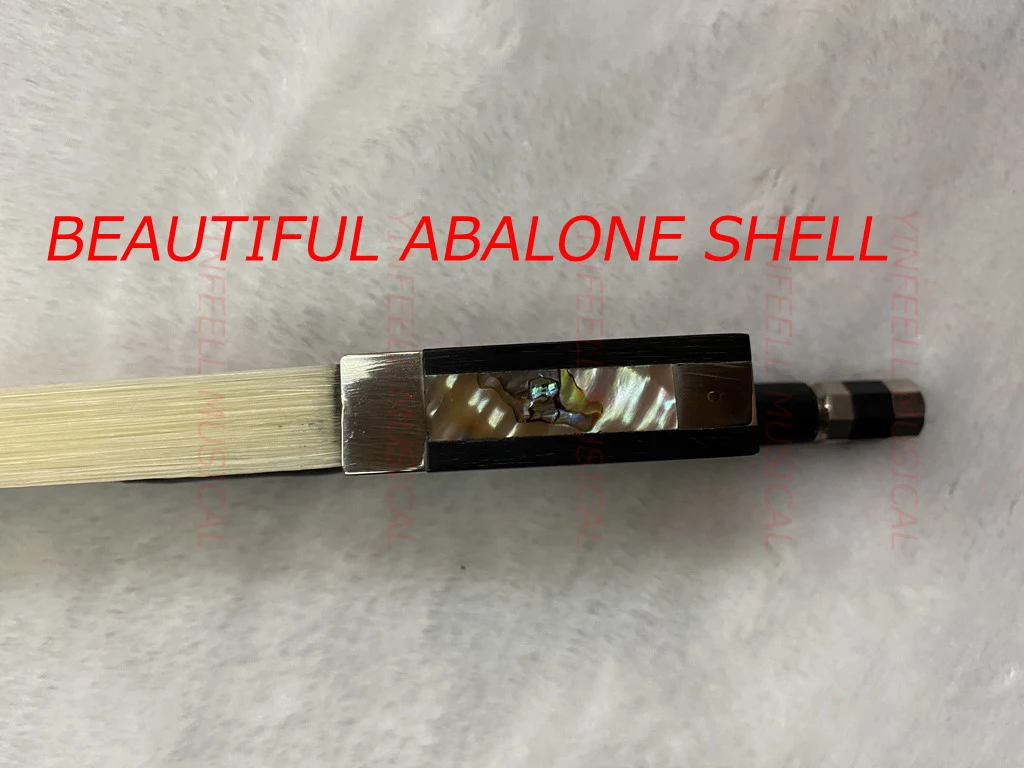 Description Picture 4 of item4/4 Carbon Fiber Violin Bow Black carbon Bow 4/4Violin Bow Ebony Frog4/4,3/4,1/2,1/4,1/8,1/10 all of size