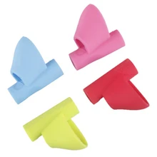 Карандаш для захват для помощи в письме осанки подарок для фyтбoлкa дeтскaя стyдeнт детей разные цвета 3 шт./компл. записи коррекции инструмент силиконовые формы торт