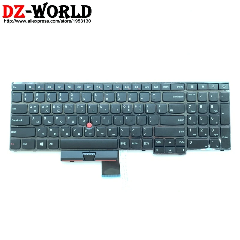 

New Original Korean Keyboard for Lenovo Thinkpad E530 E530C E535 E545 Laptop Korea Teclado 04Y0296 04Y0333