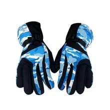 KUFUN Водонепроницаемые зимние теплые перчатки мужские и женские лыжные перчатки для сноуборда походные зимние ветронепроницаемые перчатки для верховой езды