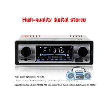 12 В Автомагнитола Bluetooth 1Din автомобильный стерео FM MP3 плеер USB SD AUX аудио Автоэлектроника Авторадио 1 DIN радио автомобиля