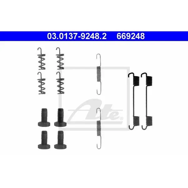 Рем.комплект тормозных колодок задних MB W201/W168/W169/W202/W12