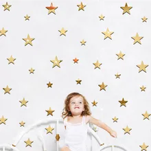 JM169 напрямую от производителя детской комнаты украшения стены стикер s экологически чистый мультфильм звезда зеркало стикер R