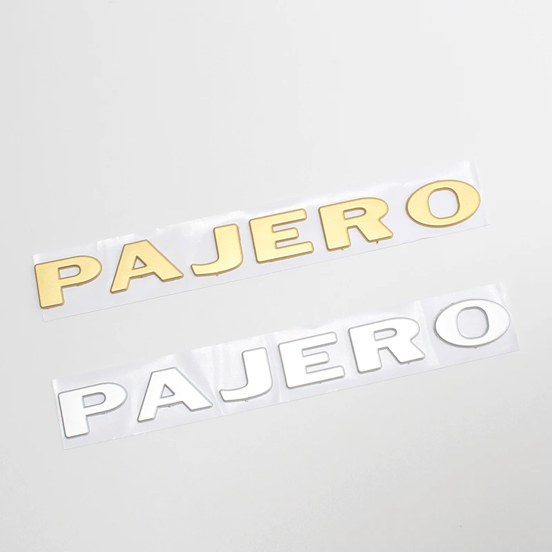 Для MITSUBISHI PAJERO V31 V32 V33 V43 цвета: золотистый серебристый 3D из АБС пластика с
