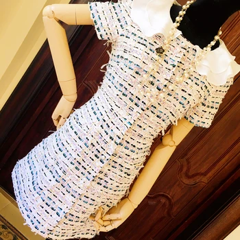 

New celebrity trill little fairy s in excess fairys long dress temperament in small sweet wind neck