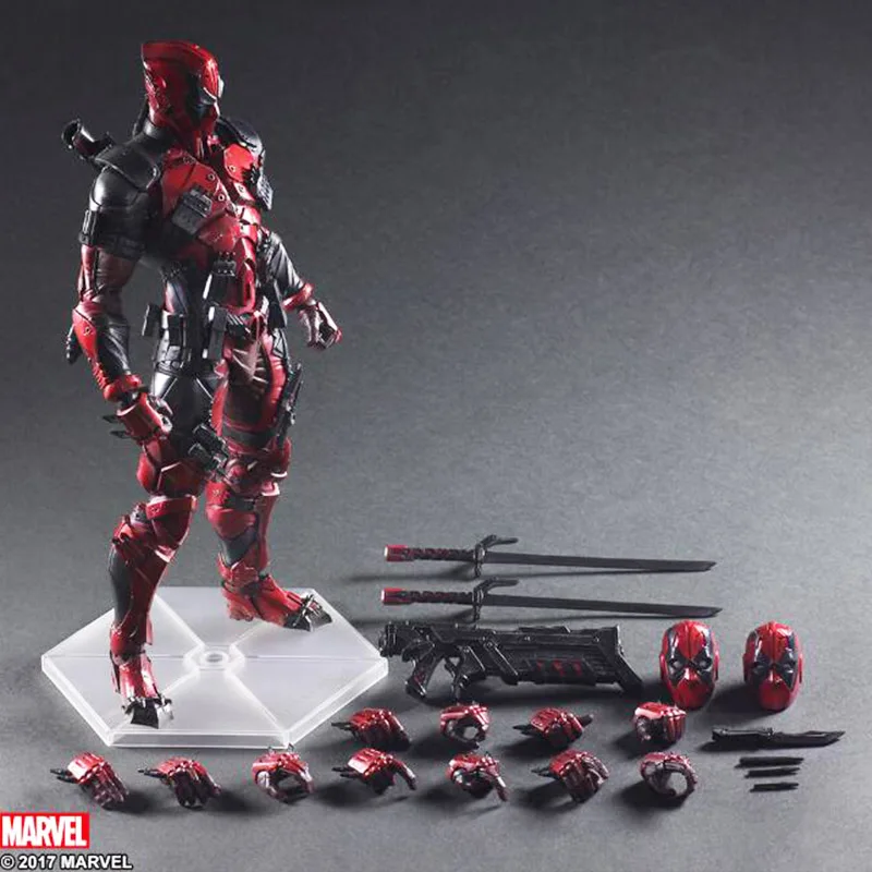 Marvel классика 19 см Дэдпул фигурка ПВХ кукла модель KO's NECA " Ultimate Специальные Особенности супер пошаговые игрушки коллекция