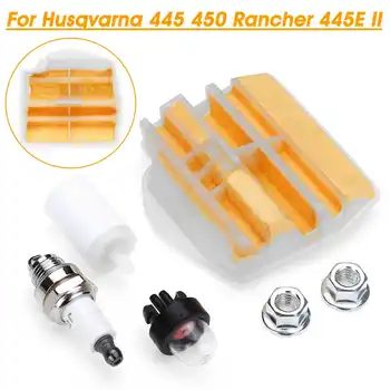 

Air Filter Accessories Kit For Husqvarna 445 450 Rancher 445E II Chainsaw 531309681