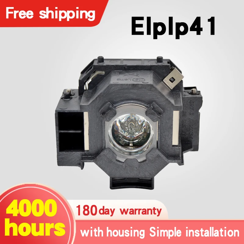 High Quality Projector Lamps ELPLP41 for E PSON EB-410W EB-410WE EB-S52 EB-S6 EB-S62 EB-S6LU EB-TW420 EB-W6 EB-X5 EB-X52 EB-X6 |