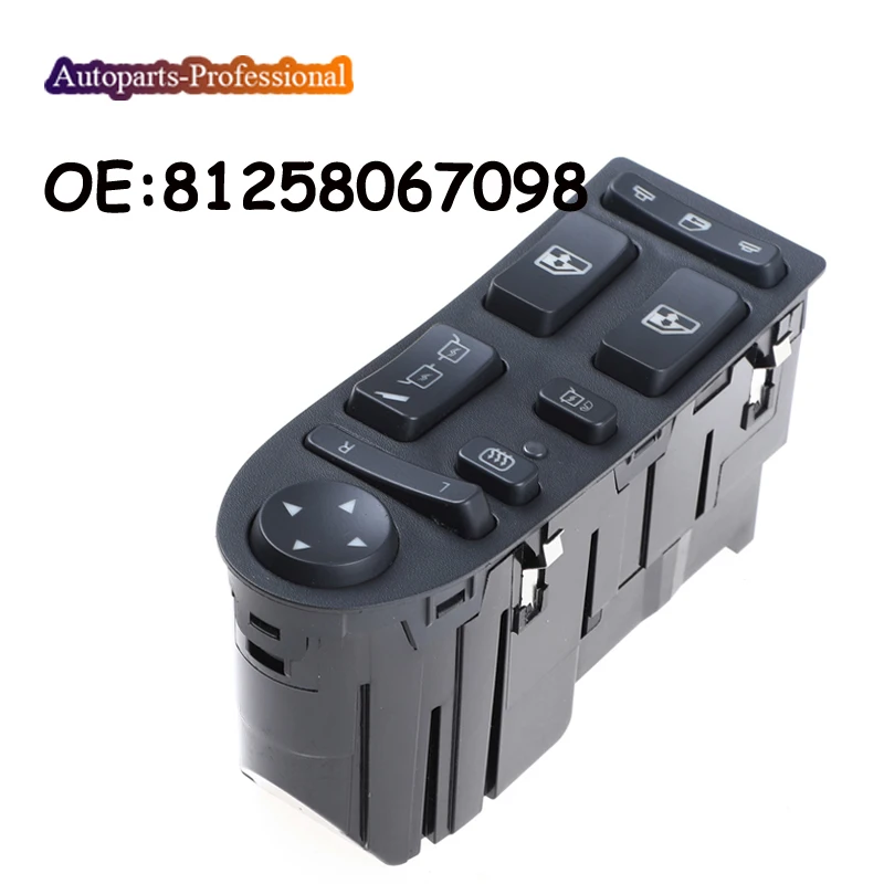 Автомобиль 81258067098 81258067045 для MAN TGA TGX LHD Авто контроль оконного подъемника переключатель авто аксессуары
