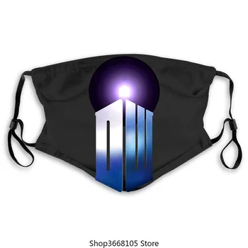 

Dr. Who Glowing Maske 100% Baumwolle Masken von BMF Apparel Waschbare winddichte Anti-Staub-Masken Staubdichte Gesichtsmasken St