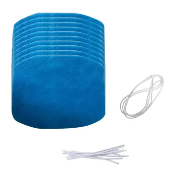 

10Pcs DIY Mask Set Homemade Disposable Mask Material with Elastic Band LL@17
