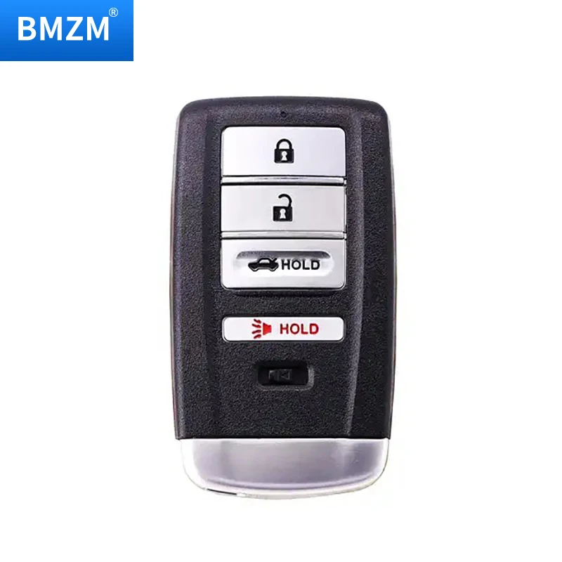 BMZM 3 + 1 кнопка умный дистанционный Автомобильный ключ костюм для Acura 2015 2019 ILX RLX TLX с