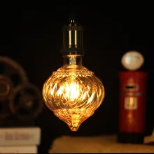 G125 Эдисона наконечник лампы муляж тыквы СВЕТОДИОДНЫЙ специальная форма креативного искусства украшения 220 В 4 Вт E27