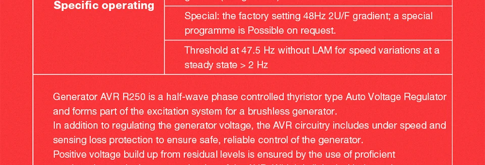 Leroy somer r250 avr мощность 380v электрический регулятор напряжения запчасти дизельного генератора