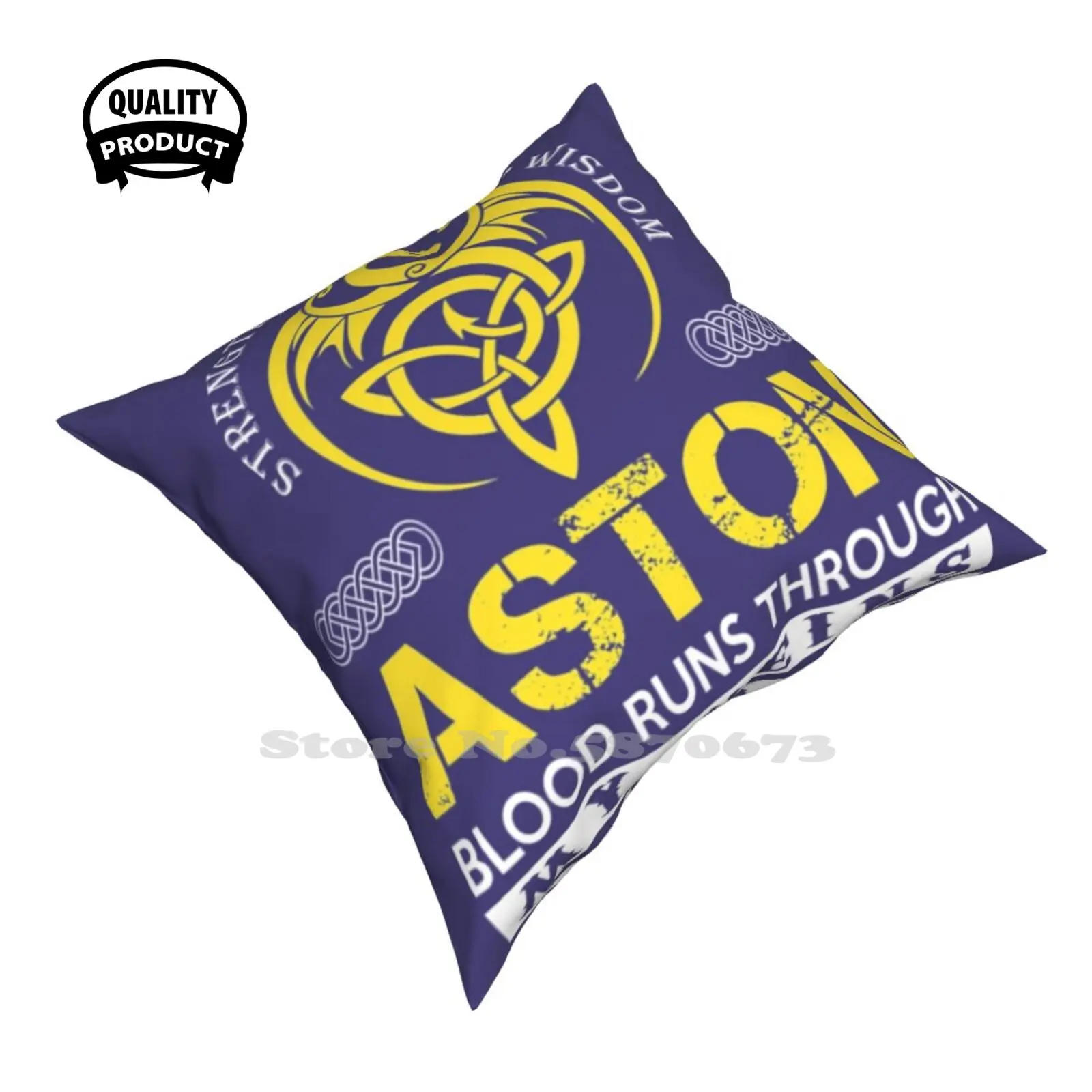 Aston Aston Blood Corre Attraverso Le Mie Vene Fashion Sofa Throw Pillow Cover Federa Db7 Aston Martin Vanquish Zagato Aston