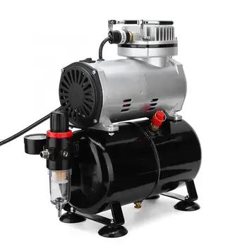 

1/5HP Mini Air Pump Air Compressors Spray Paint Repair Beauty Painting Model EU Plug 250V Mini Air Compressors