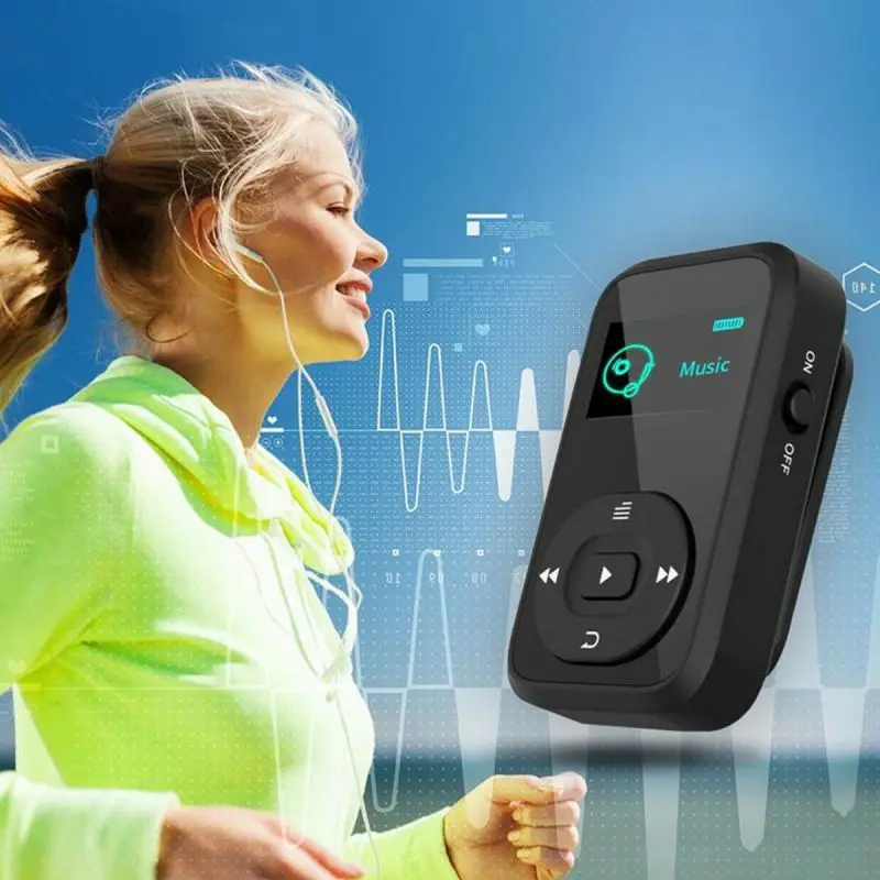 X26 Спортивный Bluetooth MP3 музыкальный плеер встроенный 8 Гб памяти с клипсой дизайн oled-экран без потерь звук Отличная производительность