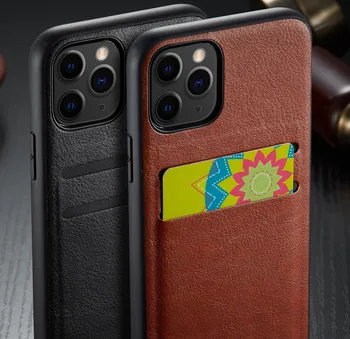 

For iPhone 11 11 Pro 11 Pro Max Case Luxury Leather Card Holder Wallet Case Cover For iPhone XS Max XR X 8 7 6 6S Plus Case