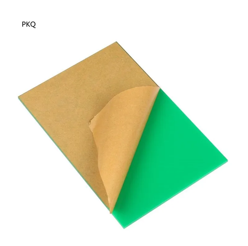 Акриловая доска глянцевый многоцветный прозрачный пластиковый лист из плексигласа органического стекла полиметилметакрилат 300x200x2,7 мм