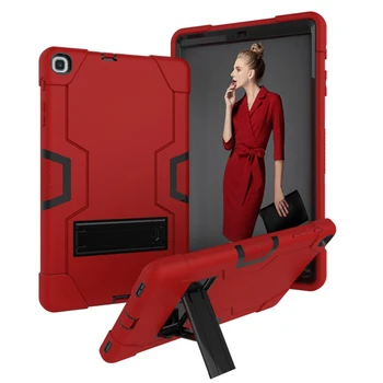 

ZGPAX Heavy Duty Safe Silicon Case for Samsung Galaxy Tab S5e SM-T720 SM-T725 10.5" Tablet Funda Capa Stand Cover for Kids A20