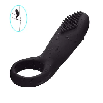 

Rechargeable Vibrating Couple's Massager with 12-Speed Pleasure Modes Full Silicone Powerful Clit Stimulation Waterproof