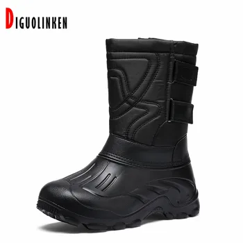 

Fashion Boots Men Winter Zipper Men Military Boots Ankle Desert Shoes Men Camouflage Hiking Tactical Black Snow Warm Big Size 46