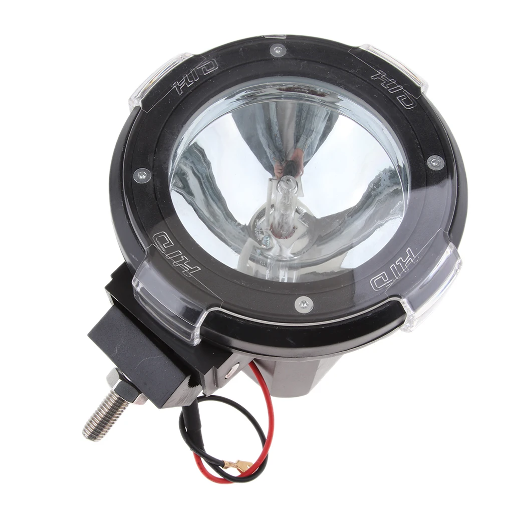 4 Inch 55W Driving Lights HID Xenon 12V Trucks SUV Spot Work Light Black