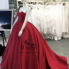 Красное/синее атласное винтажное бальное платье в винтажном стиле с милым вырезом на заказ Пышное Платье для девочек официальная Вечеринка