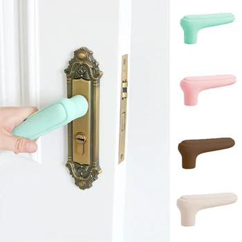 

1PC Silicone Door Handle Sleeve Room Handle Baby Child Crash Protection Suite Door Pull Handle Gloves Protector