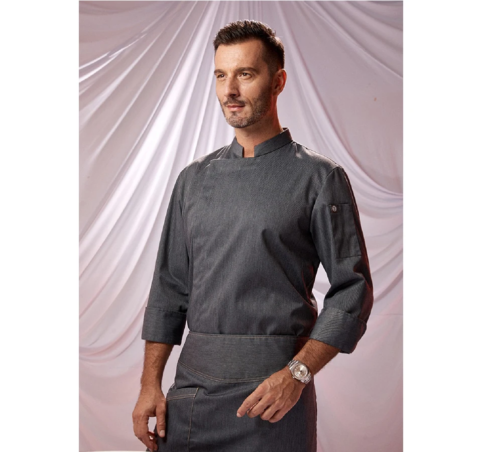 jaqueta bartender uniformes de trabalho para homens e restaurante