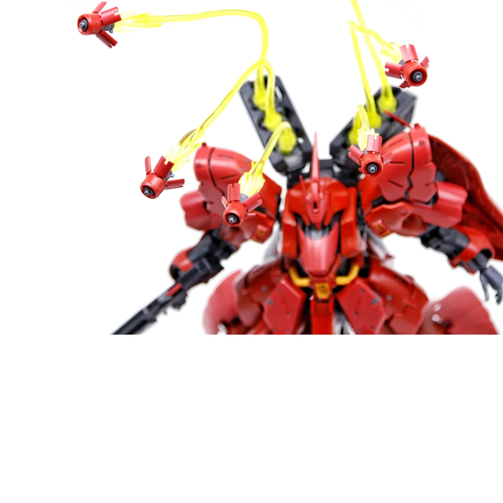 EffectsWings EW прозрачный желтый Воронка эффект Запчасти для RG HGUC 1/144 Sazabi модель Gundam аксессуары