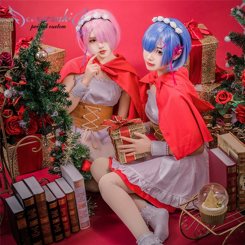 Re: Life a Different World от Zero REM/Remu косплей карнавал костюм Хэллоуин Рождественский Костюм