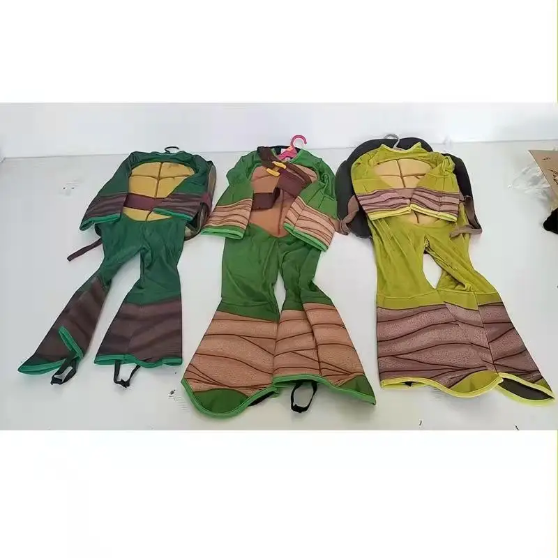 Costume de tortue Ninja pour enfants, vêtements de cosplay anime japonais,  vêtements de scène de jeu en plis, Halloween - AliExpress