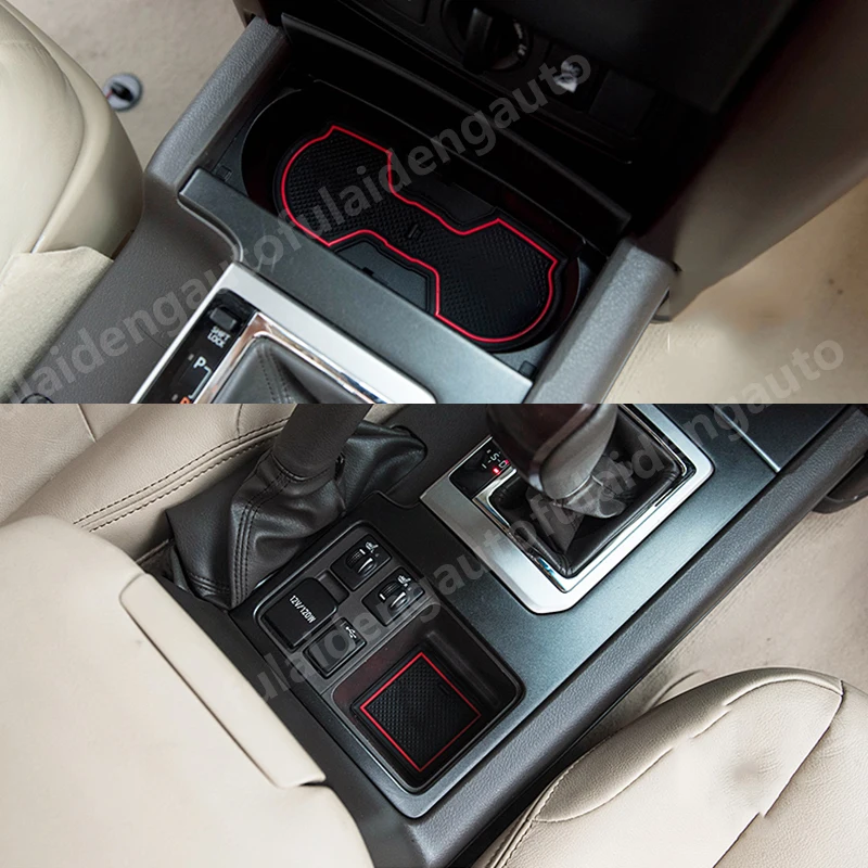 15 шт. для Toyota Land Cruiser Prado FJ150 7 мест 2010 17 нескользящий коврик межкомнатной двери