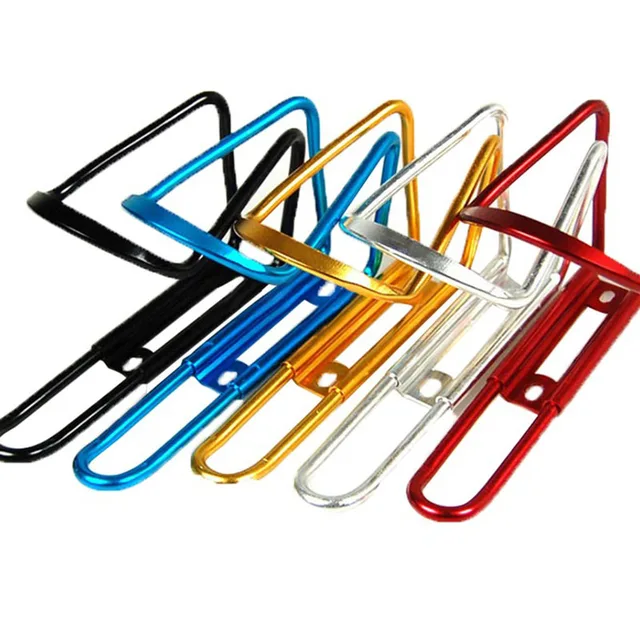 Aluminum Alloy Bicycle Bottle Holder Classic Cycling Drink Rack Bottle Solid Accessories for Mountain Bike Water Cage 3