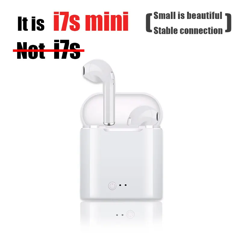 Беспроводные Bluetooth наушники i7s Mini TWS стереогарнитура спортивные i2000 fone de ouvid для
