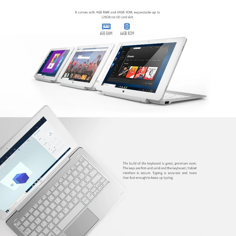 Горячая распродажа! планшет Iwork10 Pro 10,1 дюймов Ips 1920X1200 Intel Atom X5 Z8350 1,44 ГГц Win10 Android 5,1 двухъядерный процессор 4G