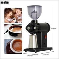 Xeoleo Electric Coffee Grinder Level 1-10 Regulating 78mm Flat Burr Coffee Miller Espresso Grinder Electric Grinding Machine 2