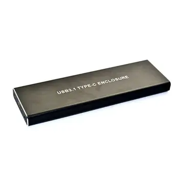 

USB3.1 Type-C to for NGFF M.2 Key-M Hard Drive Disk Box PCIE Adapter Enclosure