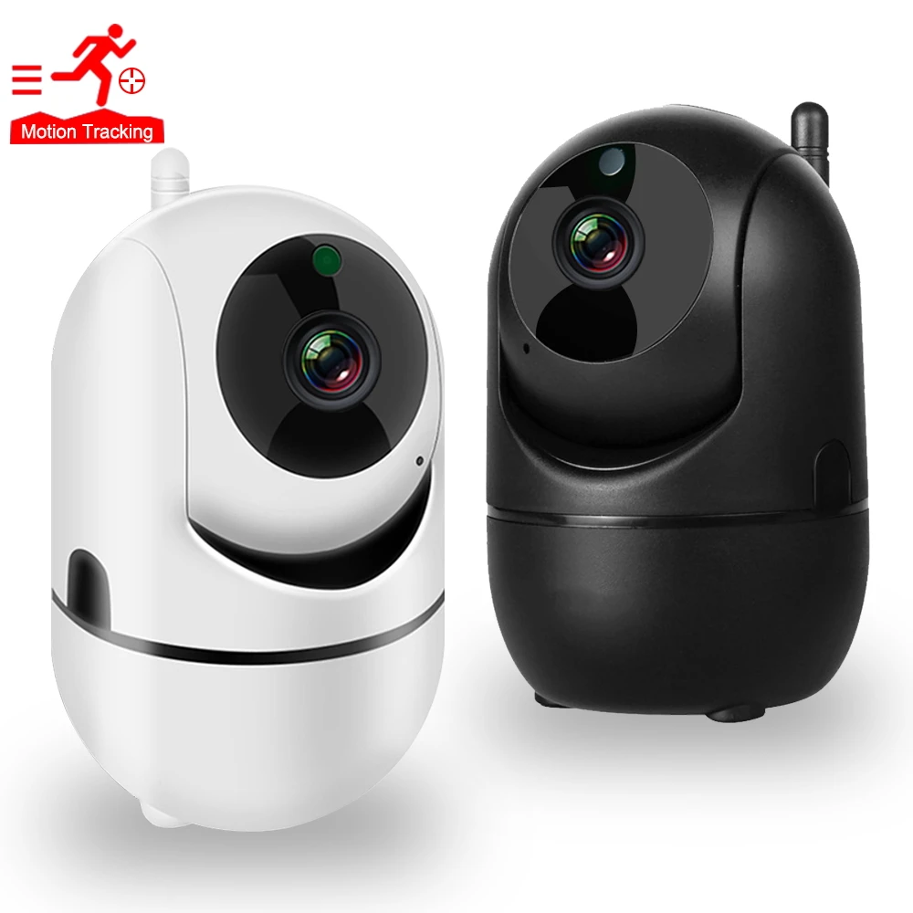 

1080P Wireless IP Camera Cloud Wifi Camera Smart Auto Tracking Human Black and White Home Security Surveillance CCTV Network