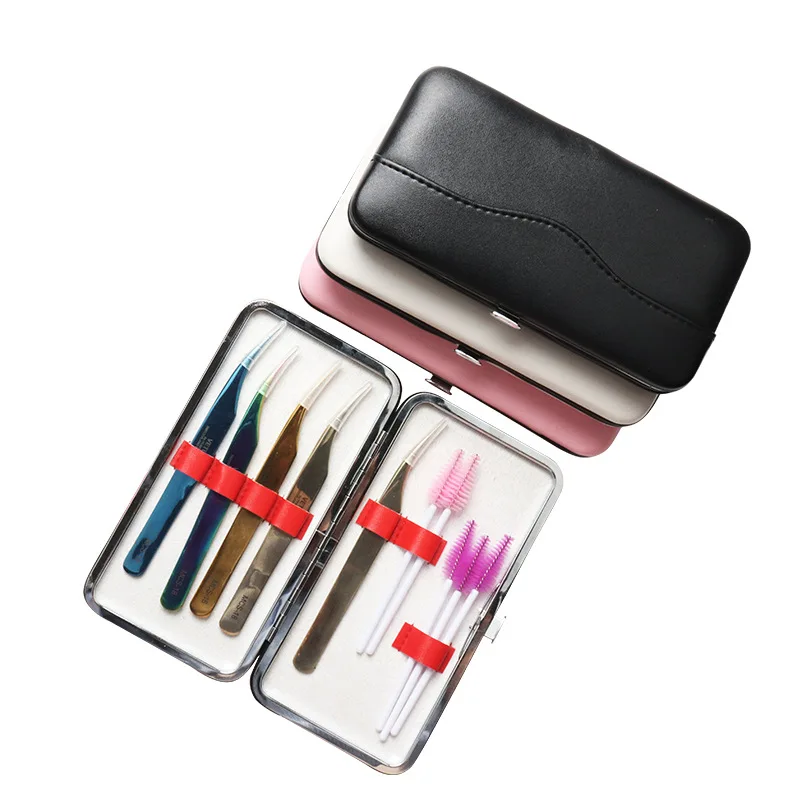 1Pcs Professional Makeup Eyelash Tweezers Bag Eye Lash Extension Tweezers Case Cosmetic Tool Storage Box For Tweezer Kit OEM 1Pcs Professional Makeup Eyelash Tweezers Bag Eye Lash Extension Tweezers Case Cosmetic Tool Storage Box For Tweezer Kit OEM