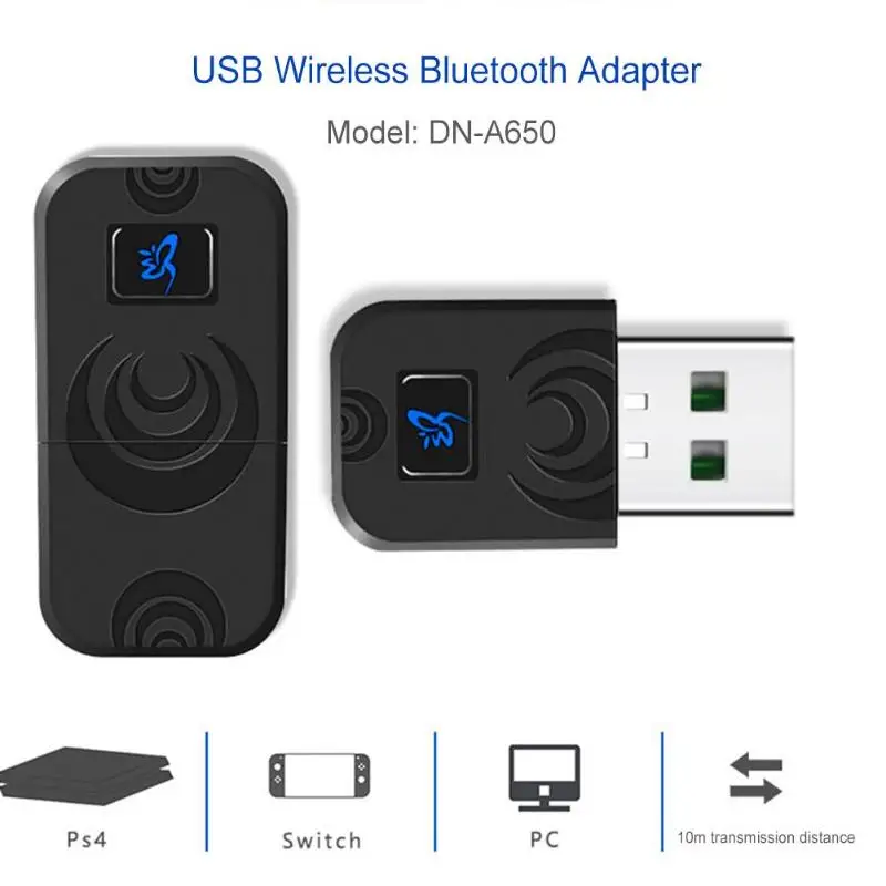 DN-A650 Bluetooth беспроводной приемник с гарнитурой адаптер передатчик Поддержка APTX Совместимость с PS4 переключатель и пк машина