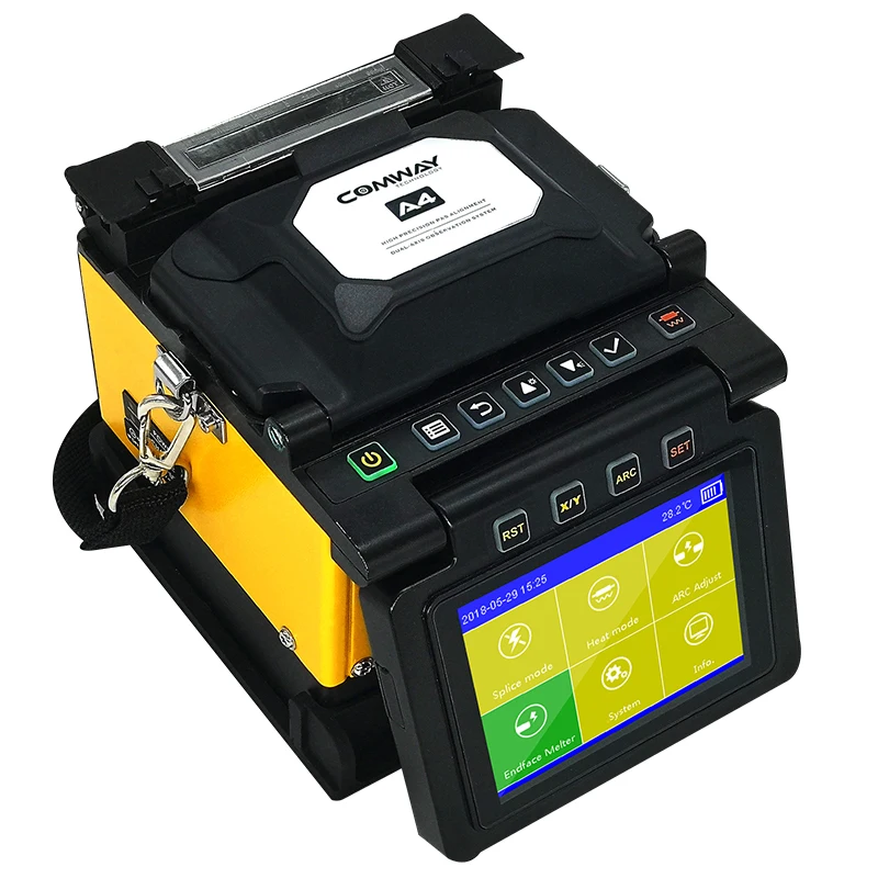 Comway A4 fiber optic automatic intelligent optical fiber fusion splicer A4 FTTH ARC Multiple Splicing machine