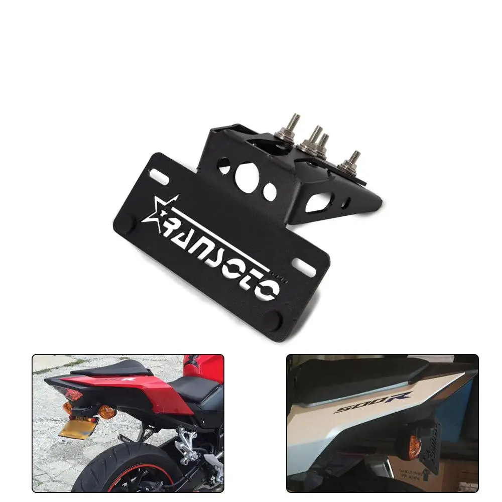 Комплект рамок для номерного знака мотоцикла HiMISS HONDA CBR500R CB500F 2016 1019|Номерной знак|