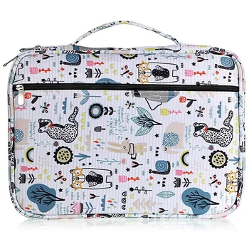 

166 Slots Colored Pencil Case Oxford Fabric Pen Case with Compartments Pencil Holder for Watercolor Pencil(Animal)