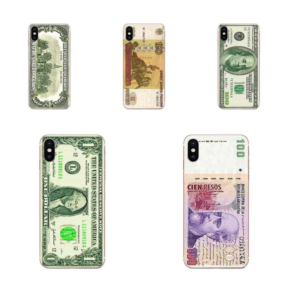 Большие деньги 100 долларов купюр Бен Франклин для Apple iPhone 11 Pro X XS Max XR 4 4s 5 5C 5S SE 6 6S 7 8